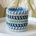 8-Pack Colorful Elastic Hair Ties for Ponytails & Hairstyles