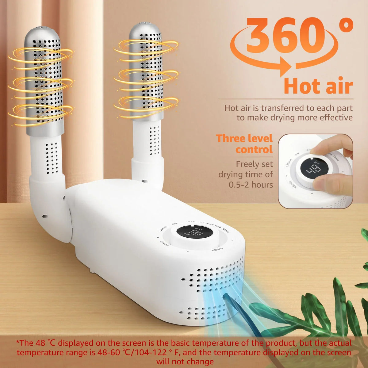 Willstar Boxing Glove Dryer – Foldable Timer & Odor Eliminator