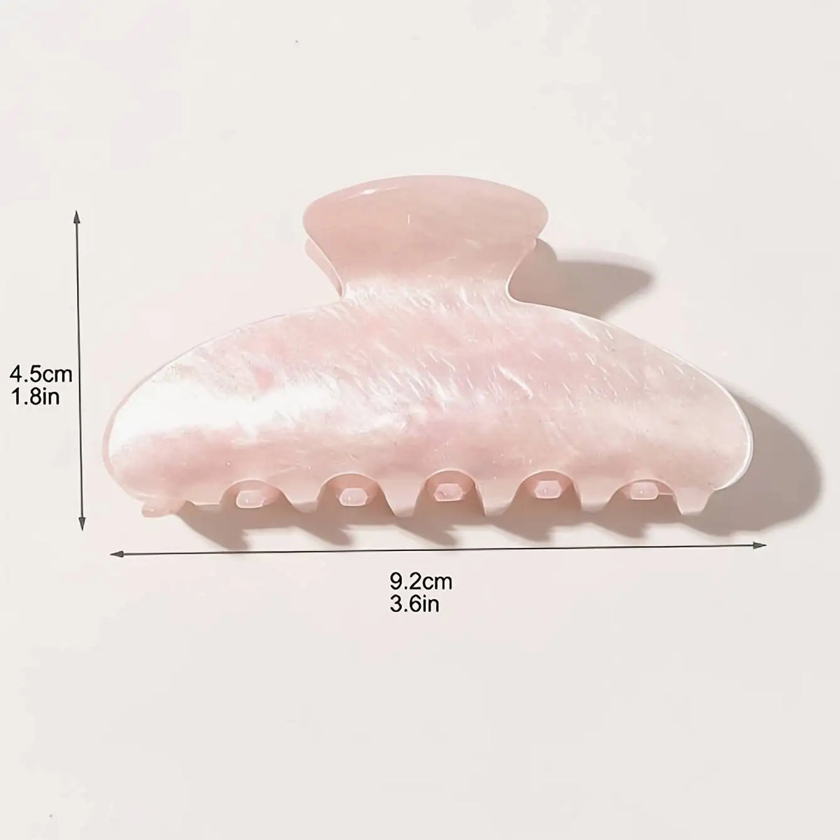 Korean Jelly Shark Hair Claw Clip – Elegant Women's Updo