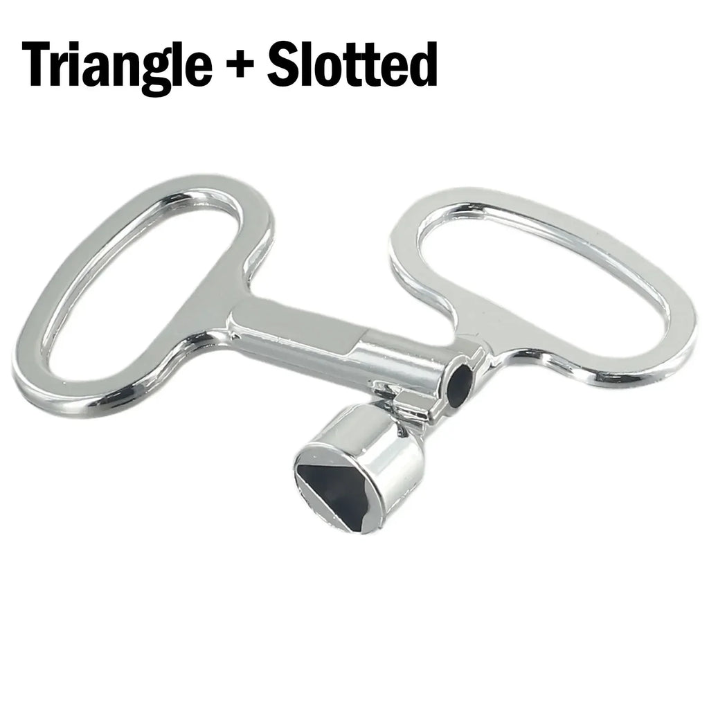 Triangle & Slotted Key Wrench | Cabinet Elevator Lock Tool