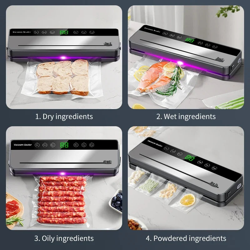 DUTRIEUX Automatic Vacuum Food Sealer with Bag Cutter | 65 kPa