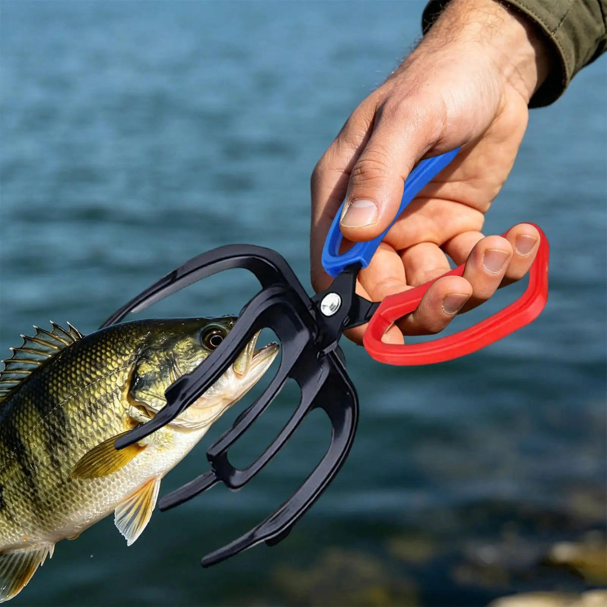 Metal 3-Claw Fish Gripper – Non-Slip Fishing Pliers Tool