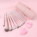 Professional 16-Piece Makeup Brush Set | Complete Travel Kit