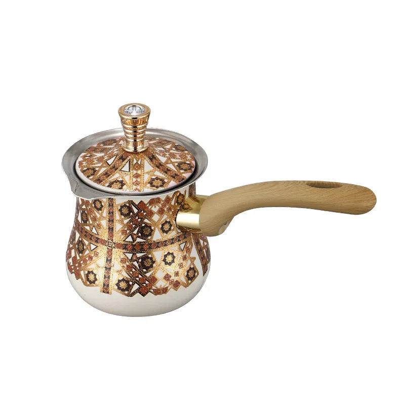 Nixie 550ml Turkish Coffee Pot – Stainless Steel Milk & Tea Maker