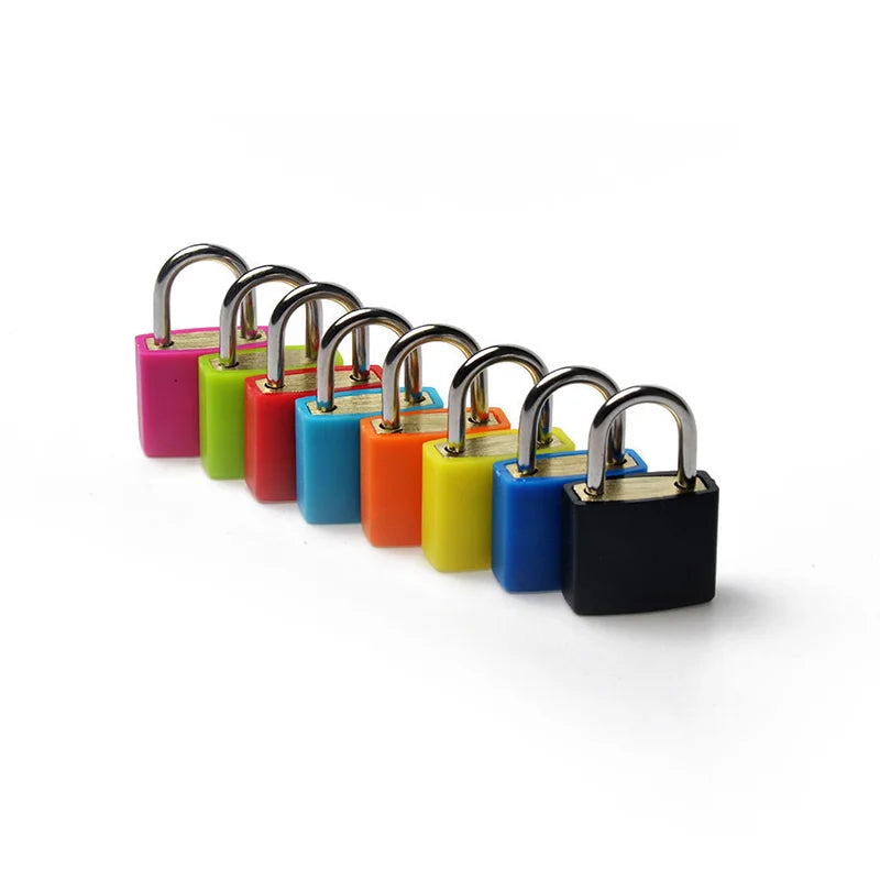 Mini Steel Keyed Padlock – Travel Luggage & Diary Lock + 2 Keys