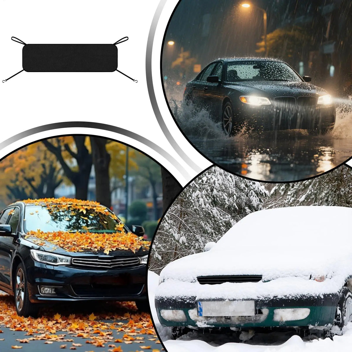 Windshield Trough Cover – Leaf, Rain & Snow Protection