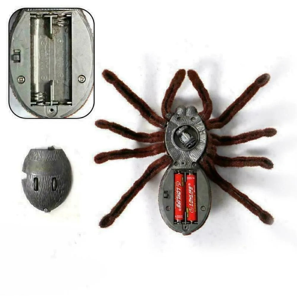 RC Halloween Spider Toy – Remote Control Crawling Spider Prank