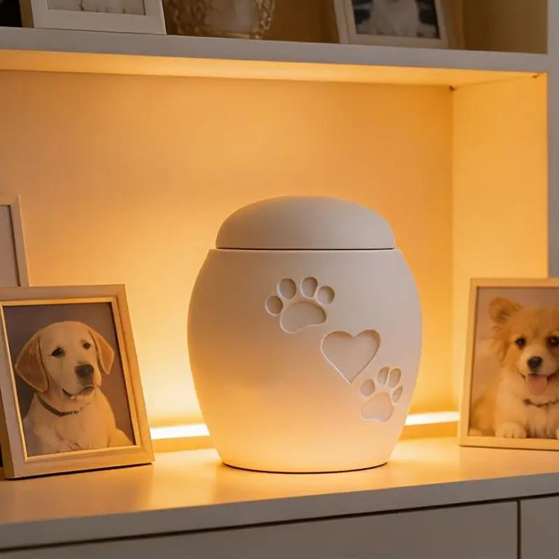 3D Printed Pet Memorial Urn | Biodegradable PLA Ash Keepsake