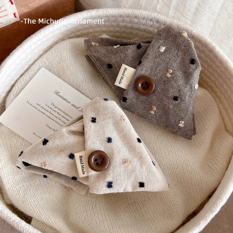 Large Fabric Button Triangle Hair Claw Clip – Women's Updo