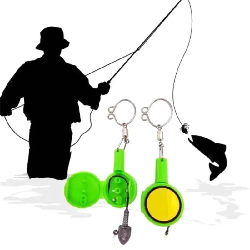 Fast Tie Fishing Knot Tying Tool with Line Cutter – 2 Pcs
