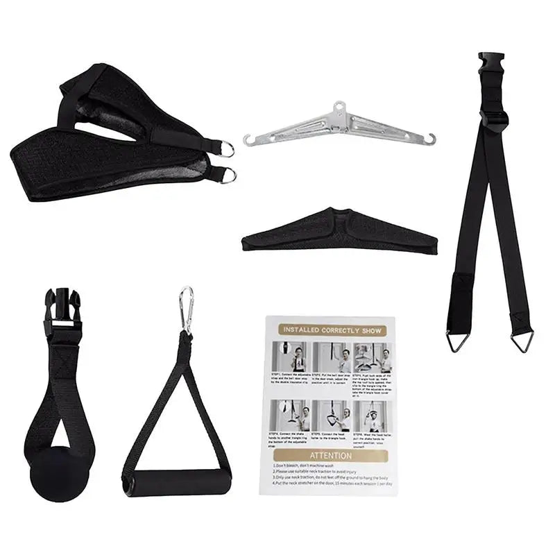 Portable Cervical Traction Neck Stretcher Device – Home Use