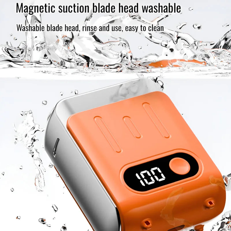 S7 Mini Portable Electric Shaver for Men – LED Display