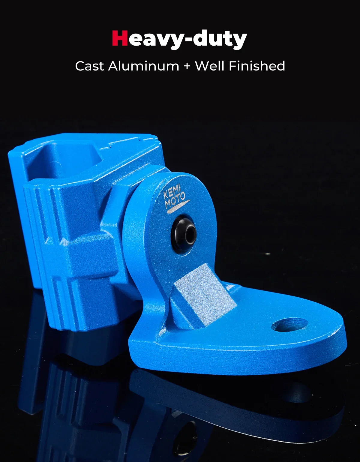 UTV Pro-Fit Cage Whip Light Flag Mount Bracket – Cast Aluminum