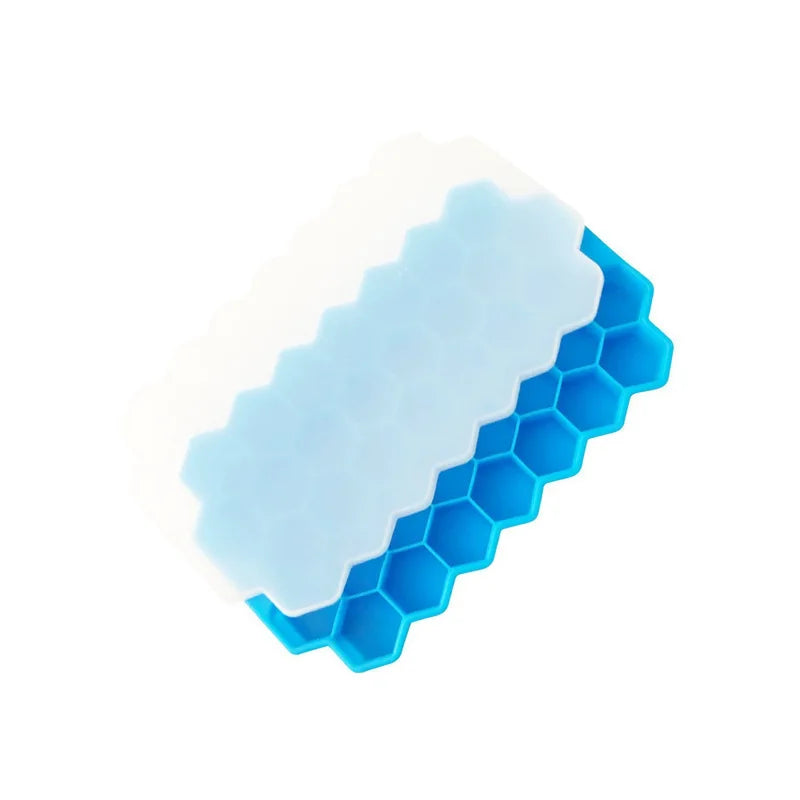 Silicone Ice Cube Tray 37-Cube BPA Free with Lid | Food Grade
