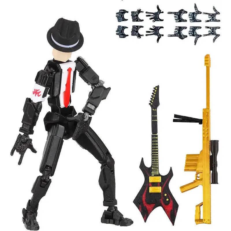 T13 Titan 13 Articulated Robot Action Figure | 3D Printed