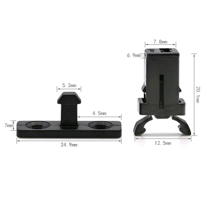 10Pcs PR-001 Door Lock Switch for AC, TV, DVD & Set Top Box
