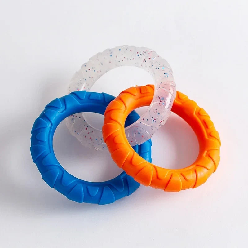 TPR Loop Ring Dog Chew Toy for Aggressive Chewers & Puppies