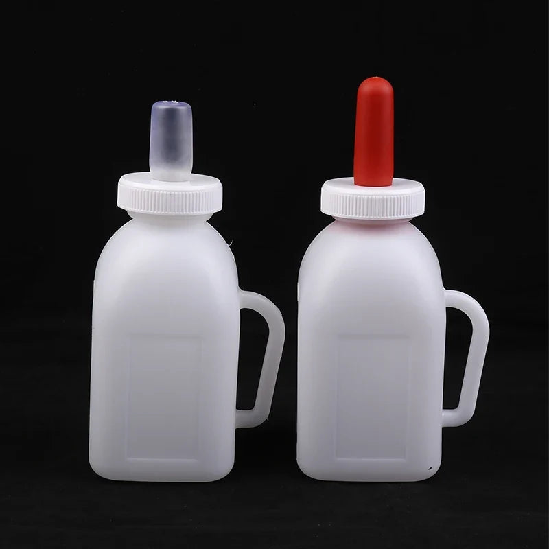 Calf Milk Feeder Bottle with Rubber Nipple 1–5L | Livestock