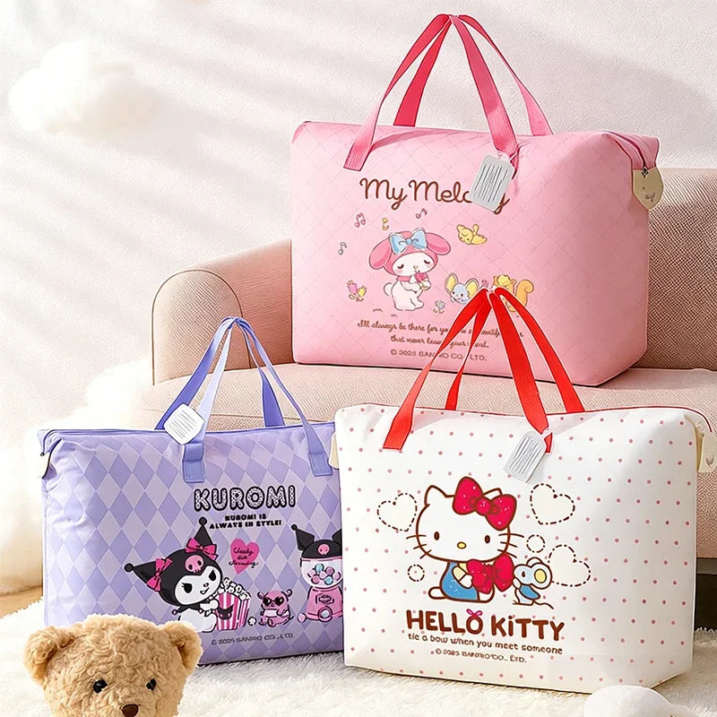 Sanrio Waterproof Large Kids Storage Bag – Quilt Travel Tote