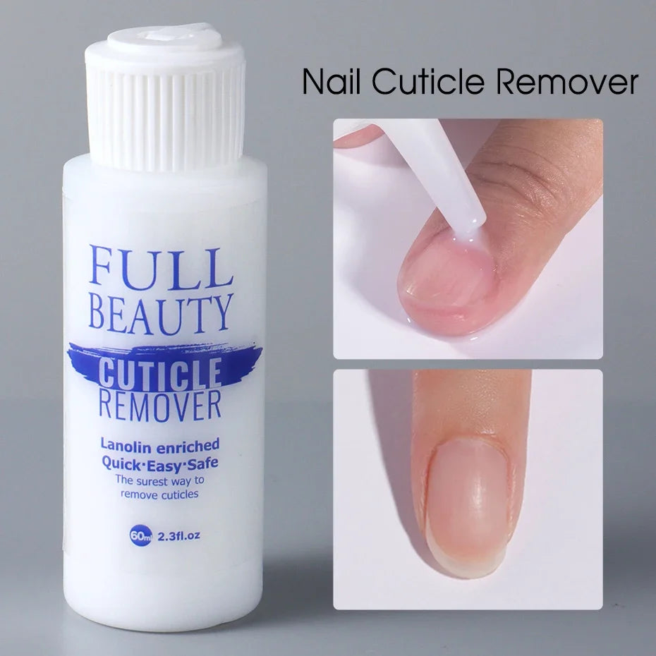 Nail Cuticle Remover Softener & Exfoliator Oil 30ml/60ml