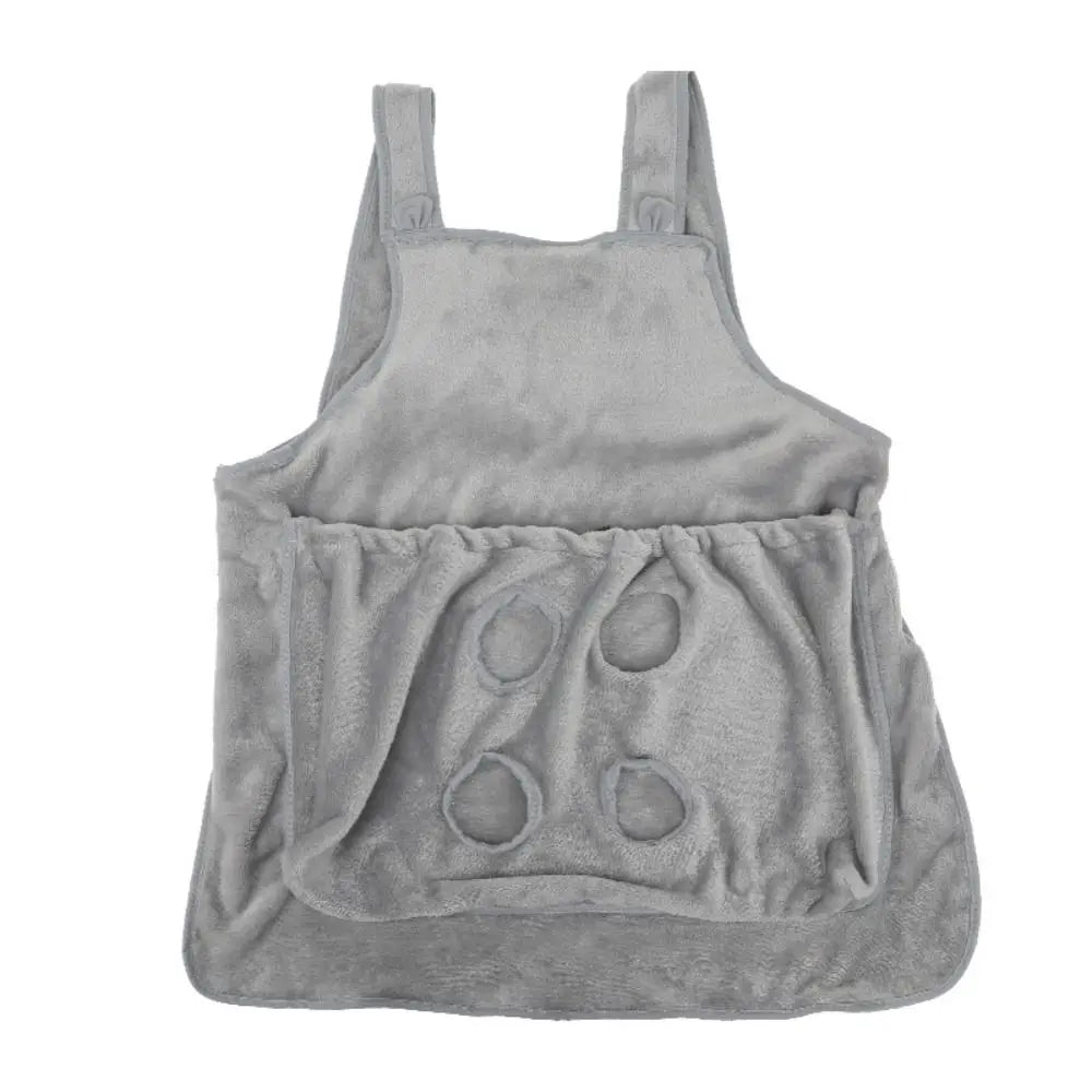 Ultra Soft Cat Carrier Apron – Plush Chest Pouch for Cats
