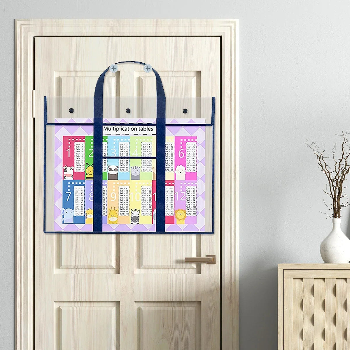 Clear PVC Art Portfolio Bag – Large Poster & Bulletin Board Holder