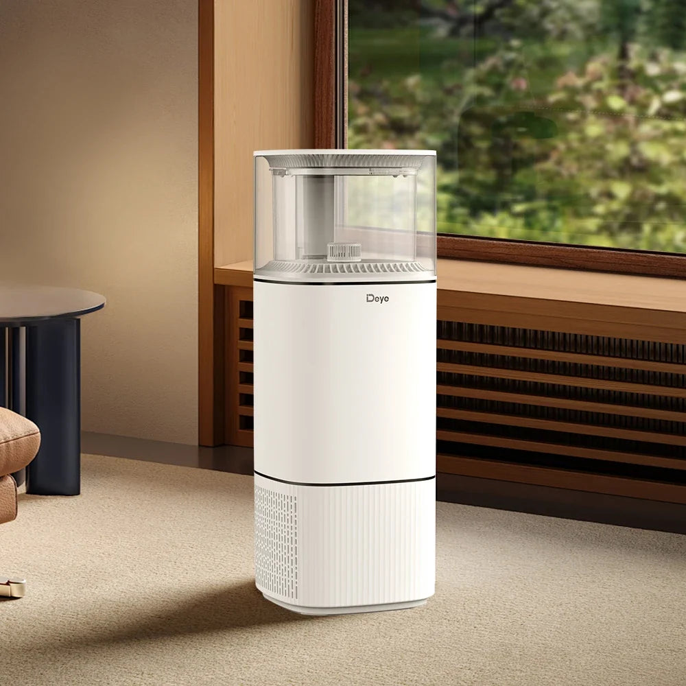 Portable Evaporative Humidifier App Control Night Light Timer