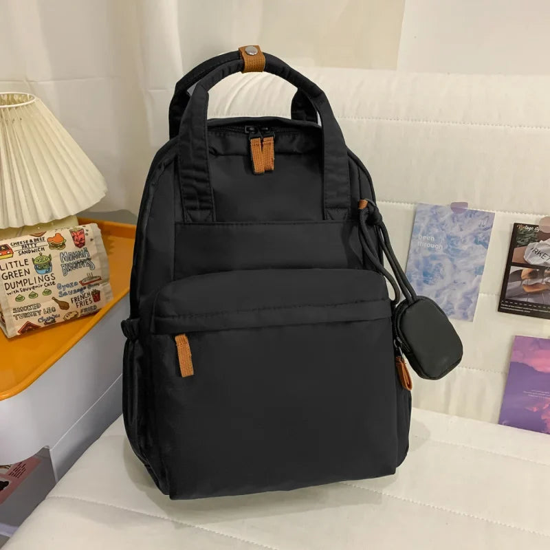 Nixie Lightweight Nylon Backpack – Laptop, Travel & Commute