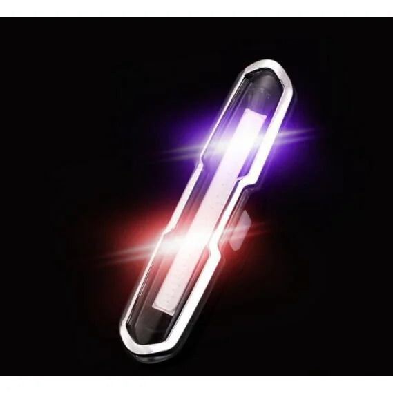 BUCKLOS USB Rechargeable LED Bicycle Rear Tail Light MTB