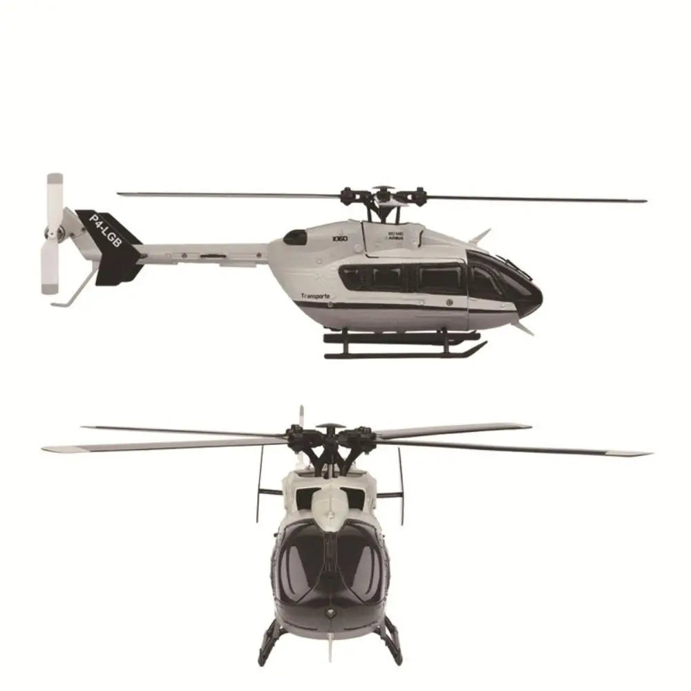 K160 4-Channel RC Helicopter 6-Axis Gyro | USB Rechargeable