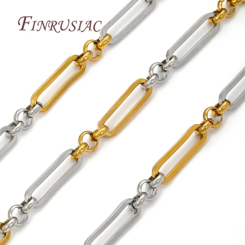 Gold-Plated Brass Chain – Cable Curb O Link | DIY Jewelry Making