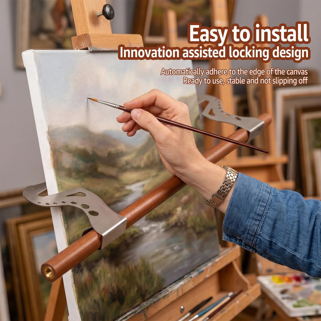 Adjustable Artist Hand Rest & Wrist Support for Painting