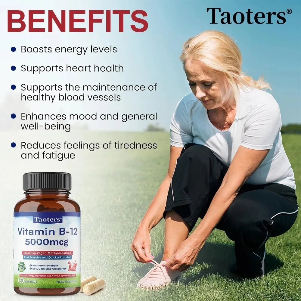 STRESSXCEL Vitamin B12 Methylcobalamin Capsules | Energy & Brain