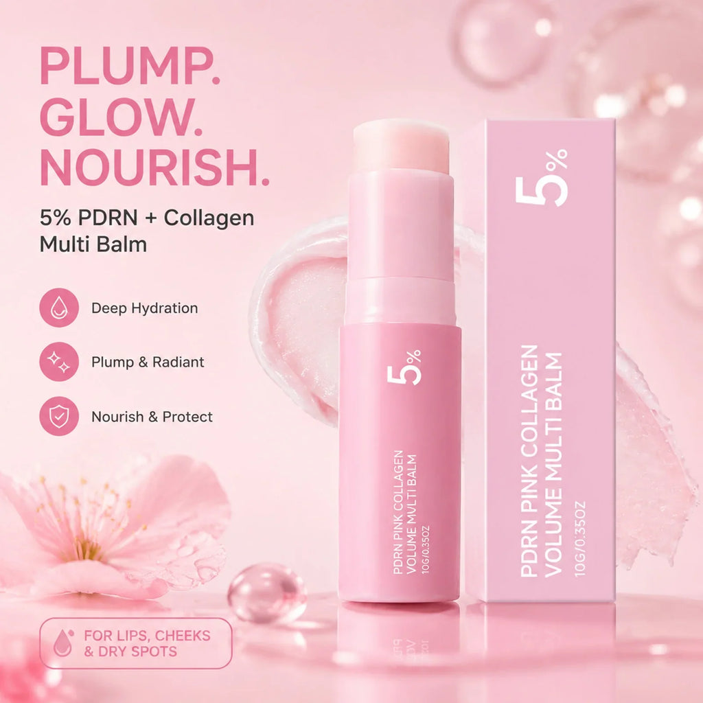 PDRN Pink Collagen Multi Balm Stick – Face, Lip & Neck