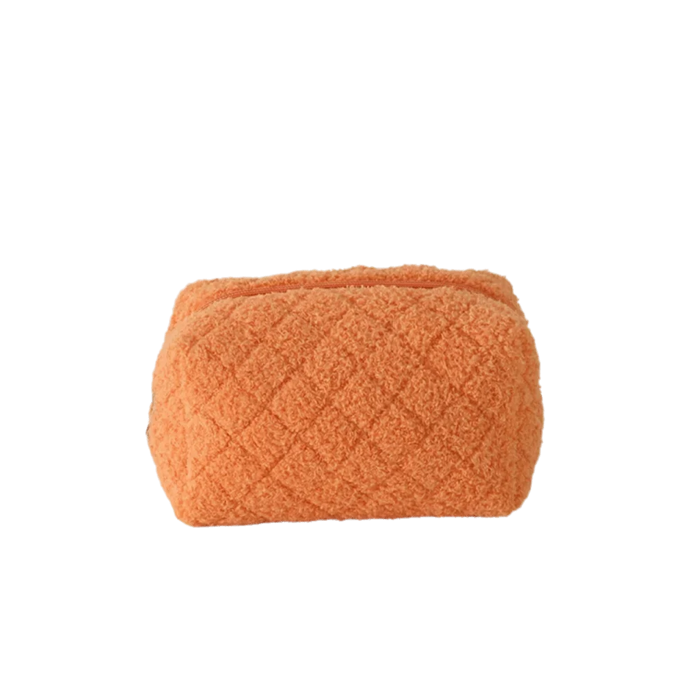Velvet Makeup Bag Large Capacity Cosmetic Storage Pouch