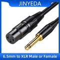 6.35mm 1/4" TS to XLR Instrument Cable | Guitar Patch Cord