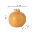 Morandi Ceramic Pomegranate Ornament | Minimalist Home Décor