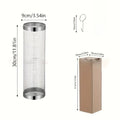 2pc Stainless Steel Rolling Grill Basket Set | BBQ Cylinder Mesh