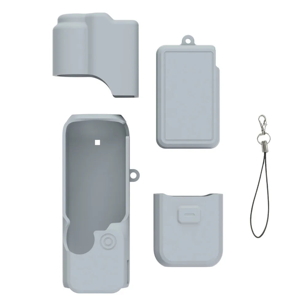 Silicone Protective Case for DJI Osmo Pocket 4 – Lens Cover