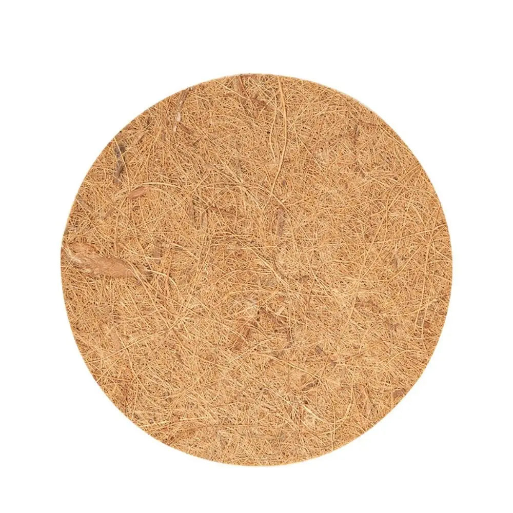 Natural Coconut Fiber Pot Mat – Weed Barrier Mulch Disc