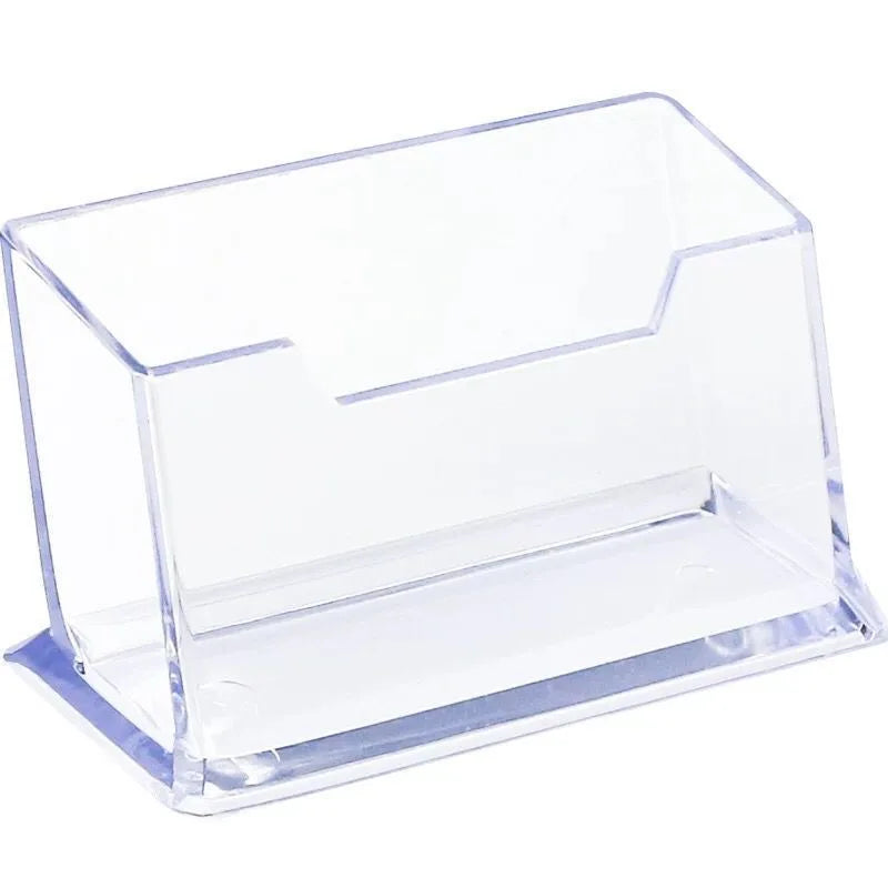 5-Pack Acrylic Desktop Card Holders – Creative Desk Storage