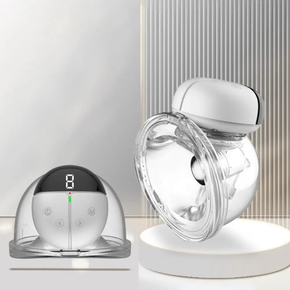 Wearable Wireless Electric Breast Pump – Hands-Free Silicone