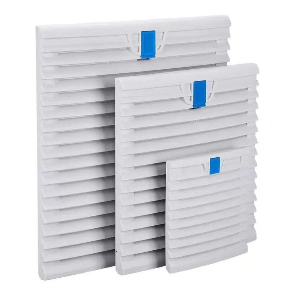 ABS Cabinet Ventilation Filter Grille with Louver Shutters