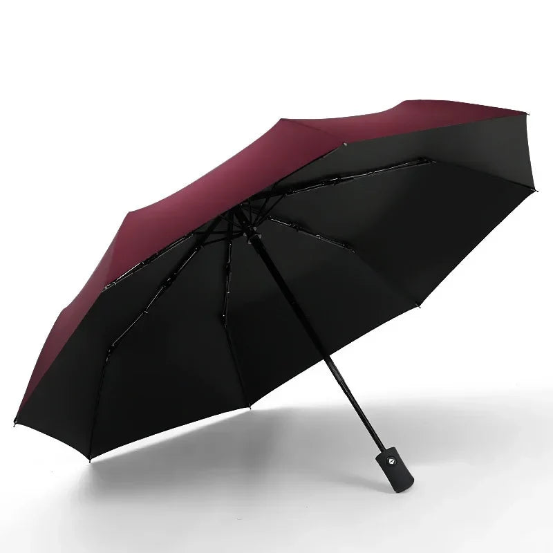 Auto Open Foldable Umbrella – Large UV & Wind Resistant