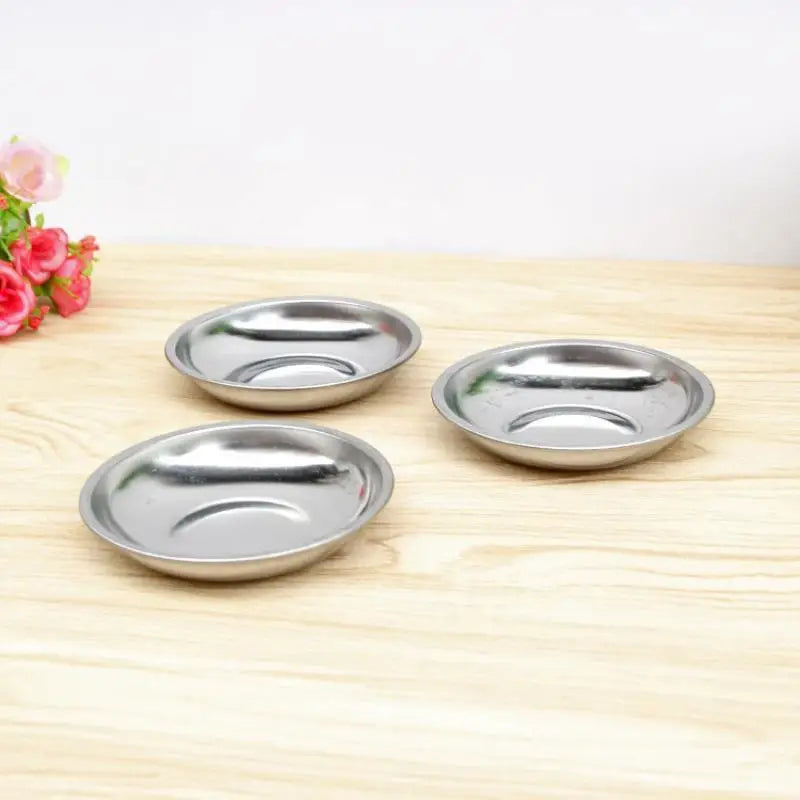 Stainless Steel Dipping Sauce Dishes BPA Free 6-Pack