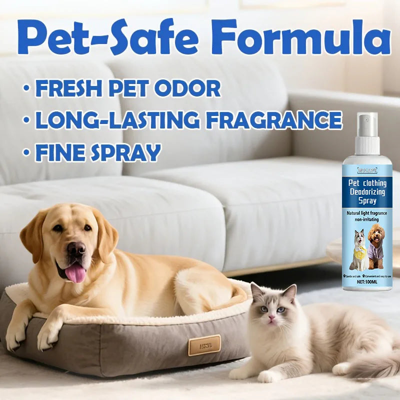 Pet Deodorizing Spray for Cats & Dogs – Home & Travel