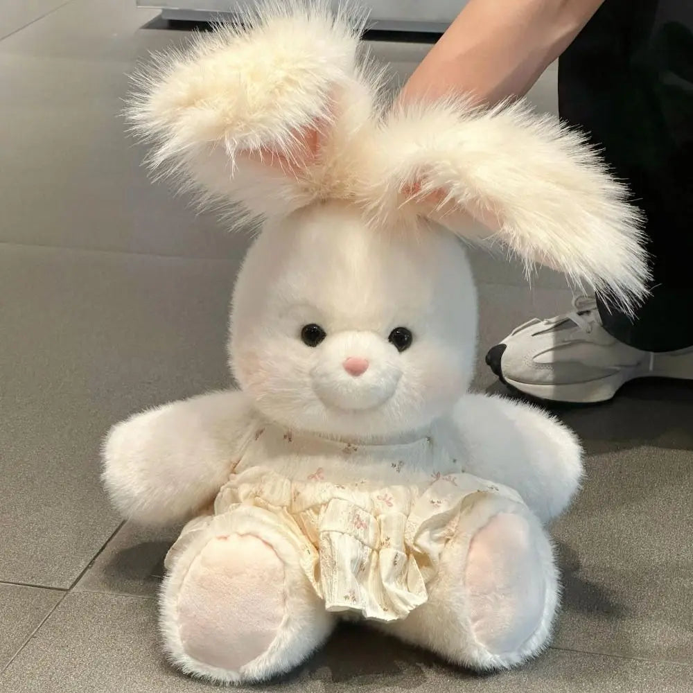 Soft Rabbit Stuffed Animal Plush Pillow 17.7" Long Ear Toy