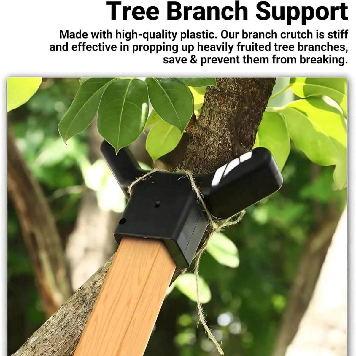 Heavy Duty U-Shape Tree Branch Support Brace for Garden & Orchard