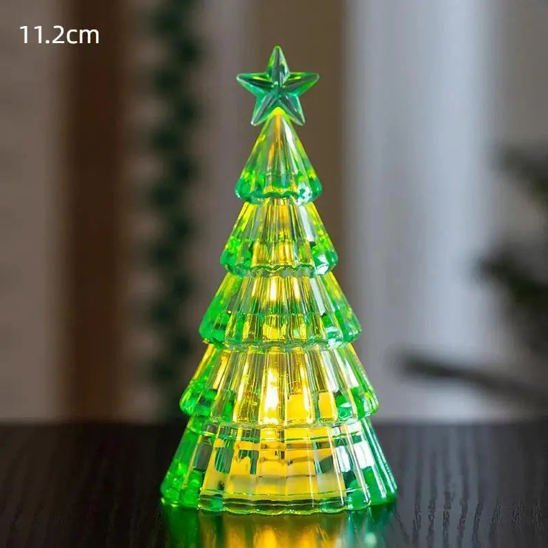 Mini LED Luminous Christmas Tree Ornament | Tabletop Xmas Decor
