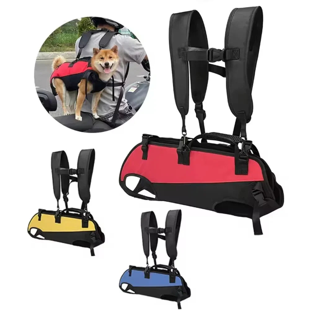 Pet Cat & Dog Double Shoulder Breathable Outdoor Backpack Carrier